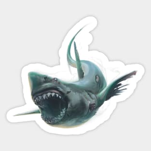 Just Ghost Shark! Sticker